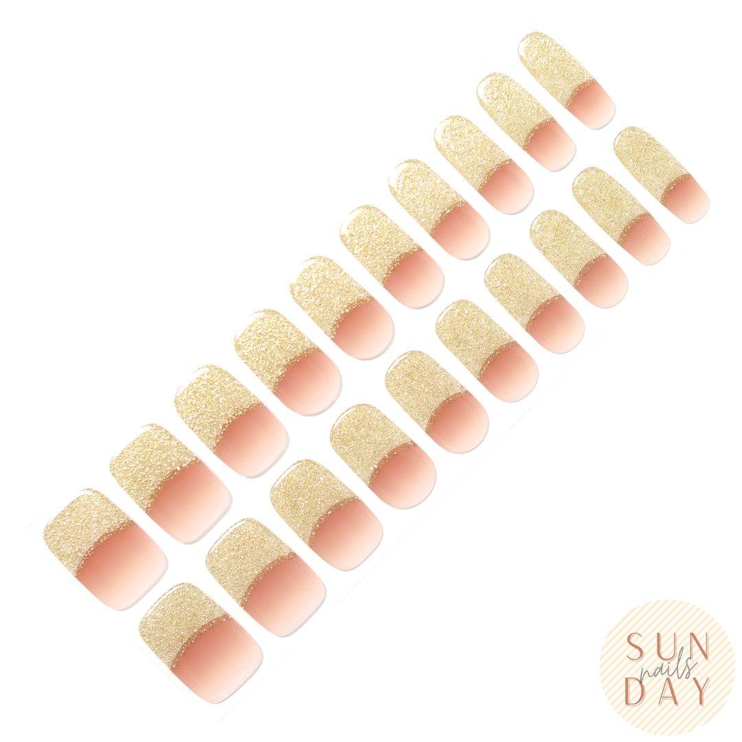 Date Night Semi Cured Gel Nail Sticker Kit - Sunday Nails AU - Semi Cured Gel Nails